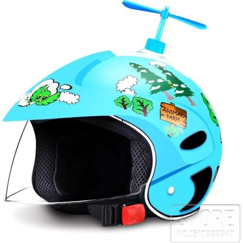 Child kids Motorcycle helmets half full face Riding Bike helmets Motorbike Cute Cartoon Childrens Scooter bicycle caps helmet