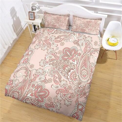 Designer Bedding Bunk Pink Girls Sets Kids Plants Cheap Quality Duvet Cover Comforter Home Pillow Queen Bed King Size Printed