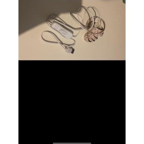 1.2 line length with switch USB string lights flashing