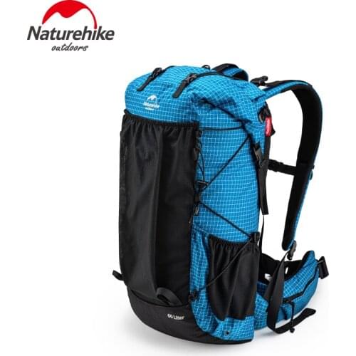 Naturehike Outdoor Large Capacity Travel Hiking Camping Backpack 60 + 5L Lightweight Rock series Hiking Backpack