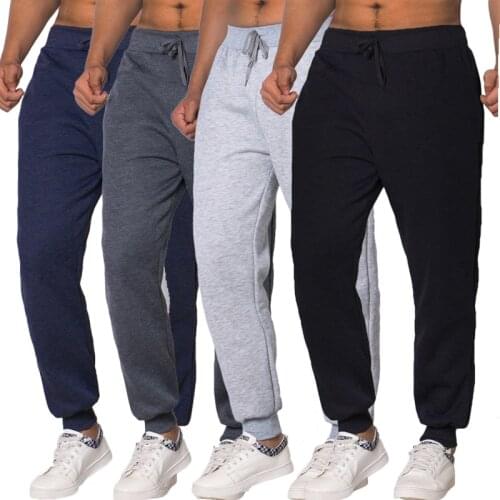 New Jogging Pants Men Sport Sweatpants Running Pants GYM Pants Men Joggers Cotton Trackpants Slim Fit Pants Bodybuilding Trouser