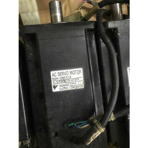 Servo motor SGM-08A312 , used ,90% appearence new , 3 months warranty , in stock