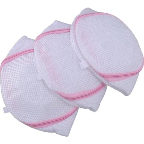 Laundry Nets, Washing Bag, Set Of 3, Proteger Bra, Delicate Clothing Or Fragile, To Wash Comfortably, Size --- 15Cm H X 17Cm Dia