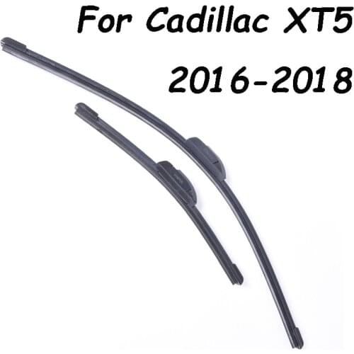 Front Wiper Blades For Cadillac XT5 From 2016 2017 2018 Car Accessories Wipers Car styling