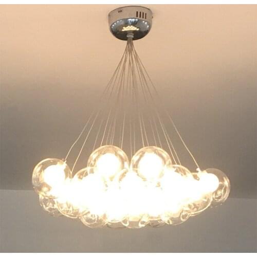 Nordic hanglamp hanging lamp crystal Home Decoration E27 Light Fixture living room hanging lamp deco maison