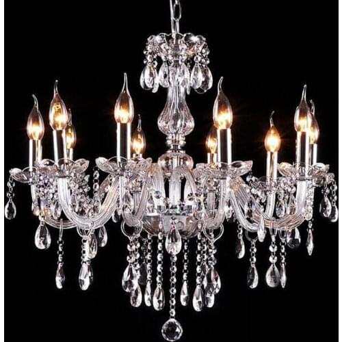 VITRUST Chrome Chandeliers