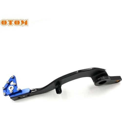 OTOM Motorcycle CNC Rear Brake Pedal Pull Rod Brake Arm Assembly Foot Lever For YAMAHA YZ250F YZ250FX WR250F Off-raod Motocross