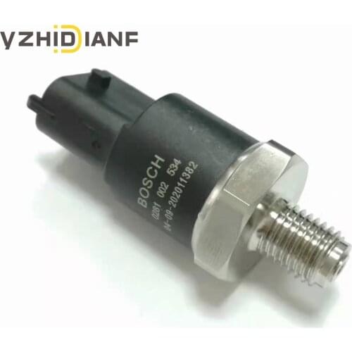 1x 0281002534 Fuel Rail Pressure Sensor 0281002706 0281002903 0281002937 For CUMMINS- VOLVO- IVECO- MAN- FIAT- JACK- RENAULT