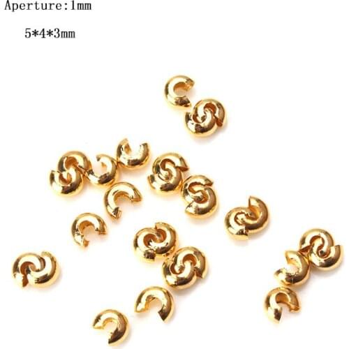 20pcs/lot 5*4mm High Quality Metal Accessories Beads Spacer Beads Diy Jewelry Making Components