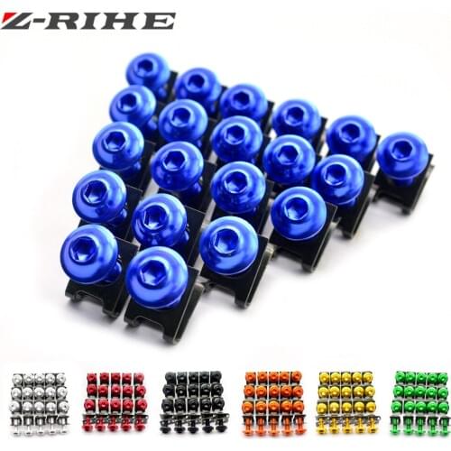 20X 6MM Motorcycle Accessories Fairing body work Bolts FOR yamaha MT -09 mt09 07 SJ6N XJ6 FZ6 SJ6S FZ6S FZ6 FAZER Tmax 530 500