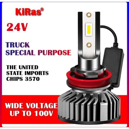 4300K Yellow Special truck Lights Bulbs 24V LED H4 H7 HB2 H11 LED H1 H3 H8 H9 9005 9006 Auto Headlights Led Light