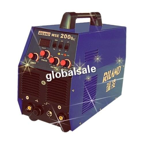 FREE SHIPPING High quality RILAND welder Inverter weld aluminium machine WSE-200 TIG 200 AC DC tig argon welder