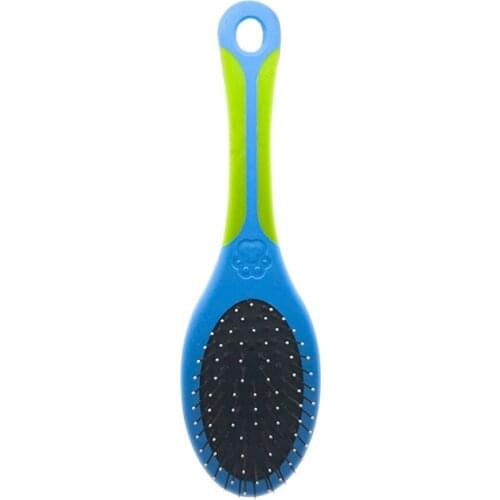 Double Faced Pet Dog Cat Comb Long Hair Brush Puppy Plastic Massage Bath Brush Multifunction Pet Hair Removal Grooming Tools