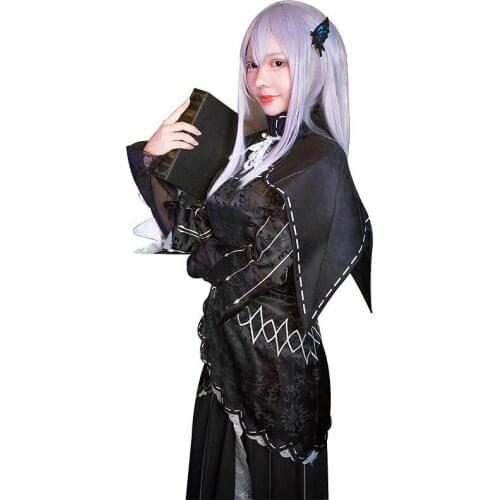 Echidna Cosplay Anime Re Life In A Different World From Zero Cosplay Costume Set Boku Ajidona Halloween Cosplay Clothing
