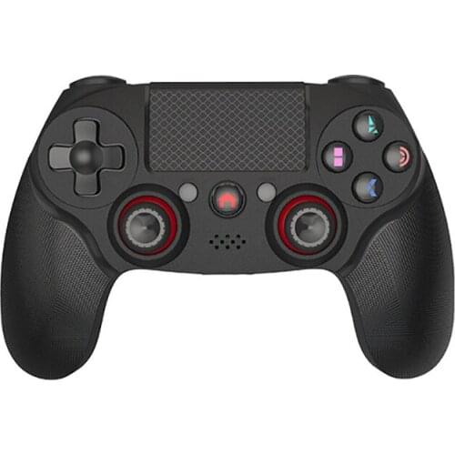 ZY Electro-World 2021 Now PS4 Controller Bluetooth Compatible Double Vibration Games Console For PC Android Gamepad