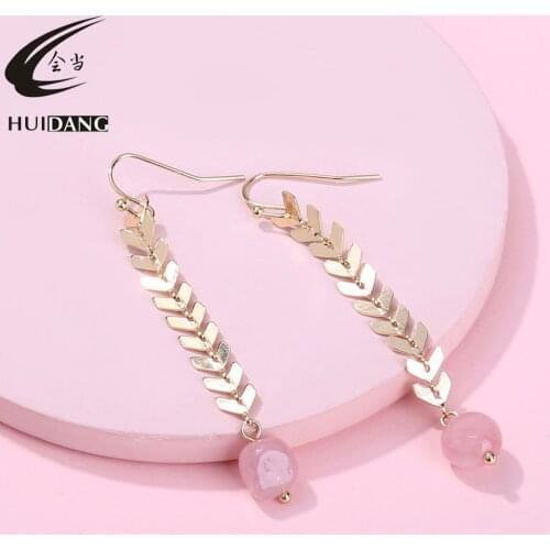 Women's Gold Earrings HUIDANG China