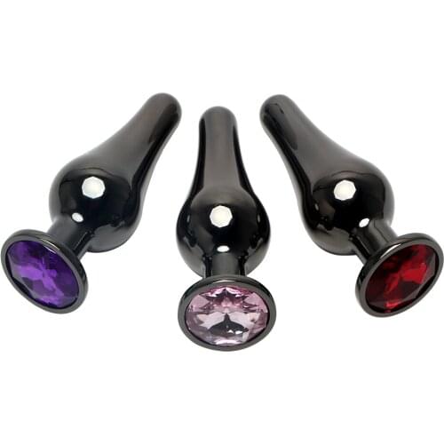 IKOKY Prostata Massage Adult Products Metal Butt Plug Erotic Sex Toys for Women Anal Plug