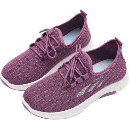 Classic Mesh Sneakers Women Platform Casual Sneakers 2021 Fashion Breathable Running Shoes Ladies Walking Shoes Zapatos De Mujer