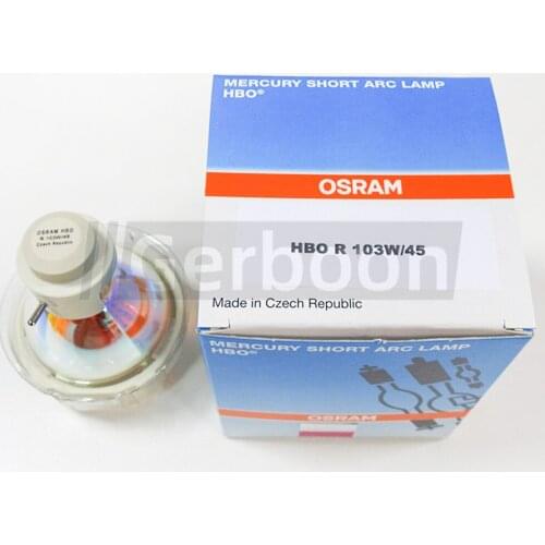 HBO R 103W/45 Lamp Bulb for Endoscope Mercury Lamp and UV Shadowless Adhesive Curing Lamp Point Light Source
