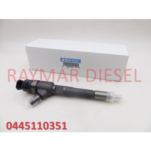 Genuine Diesel Common Rail Fuel Injector 0445110351 55219886 0986435204