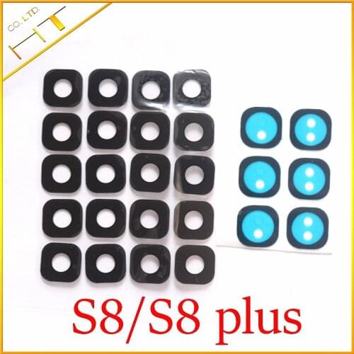 50pcs Original New Back Rear Camera Glass Lens Cover With Adhesive Sticker For Samsung Galaxy S8 S8 Edge G950 G955