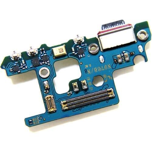 Original USB Charging Port Dock Connector Flex Cable For Samsung Note10+ Note 10 plus N976B/N N976V Ribbon Part