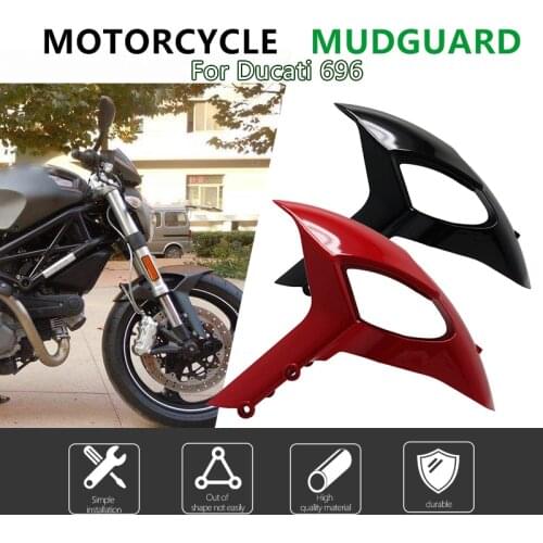 For Ducati MONSTER 696, 795, 796, 1200, S4R, 1100,1100S, 848EVO Motorcycle Front Mudguard Splash Plate Tire Splash Plate Fairing