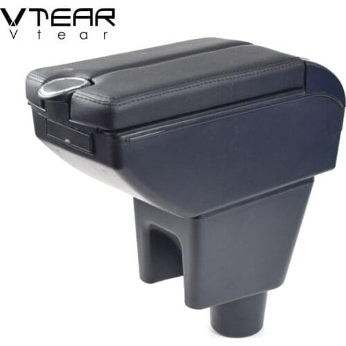 Vtear For Proton Flx Fl Blm Armrest Interior Center Console Storage Box Arm Rest Car-styling Decoration Accessories Parts