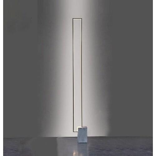 Postmodern creative hardware living room floor lamp art bedside bedroom designer model room floor lamp