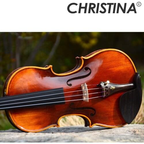 Professional Christina V06C violin 4/4 handmade Antique Grading violins free shipping musical instrument violino wood