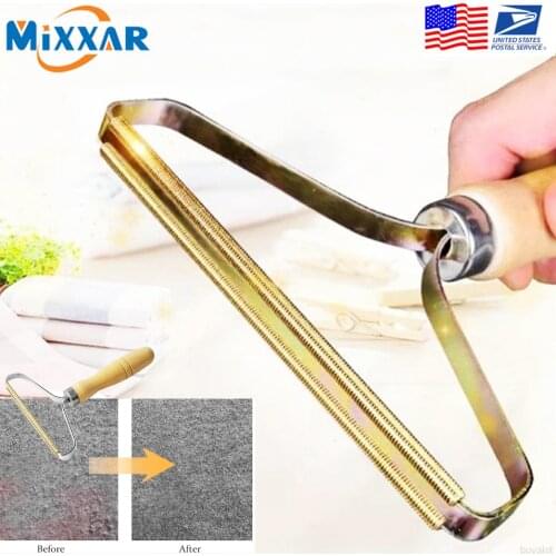 Dropshipping Portable Lint Remover Clothes Fuzz Shaver Reusable Double Sided Travel Brush Tool for Removing Dust Hair