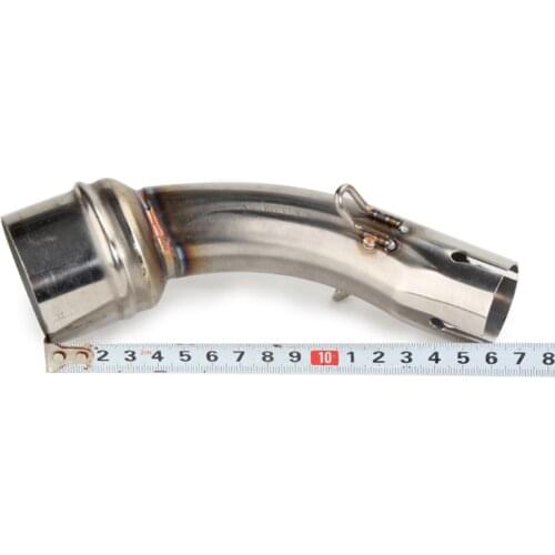 R3 R25 Motorcycle Middle Exhaust pipe For YAMAHA YZF R25 R30 R3 2015 2016 Bike Racing Motorbike Modified Scooter Muffler