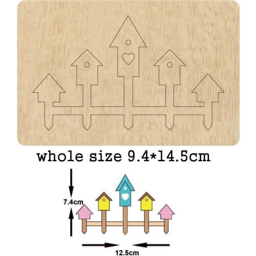 Birds cage cutting dies Scrapbook cut mould & steel wooden dies Compatible with most of machines