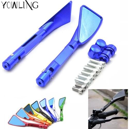 Universal Aluminum CNC motorcycle rearview Side mirror For YAMAHA MT07 MT-07 FZ-07 MT-09 FJ-09 FZ-09 2014-2015-2016-2017