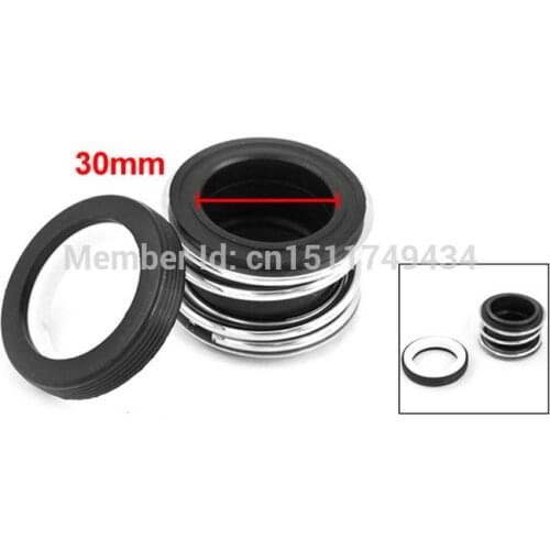 MB1 Rubber Bellow Single Spring 30mm Internal Dia Mechanical Shaft Pump Seal 2pcs