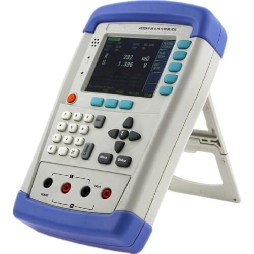 High Quality Mini Type Handheld Micro Ohm Meter 0.1m ohm-200 ohm AC Milliohm Tester Digital Battery Internal Resistance Meters