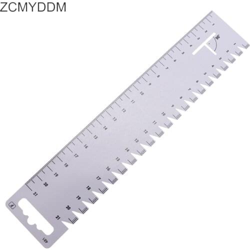 ZCMYDDM 1PC Sewing Patchwork Ruler Ultrathin Soft Gauge Seam Tailors Ruler for Quilting Tools Handmade DIY Sewing Accessories