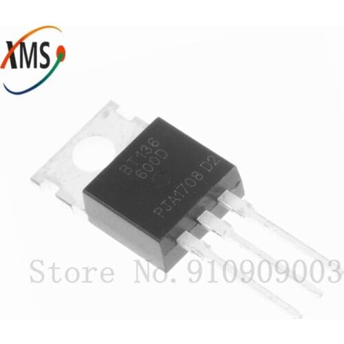 10pcs BT136-600D TO220 BT136 600D TO-220 BT136-600 TRIAC