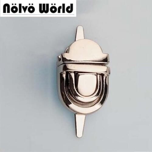 20pcs 20*26mm (3/4 inch) die casting silver bags locker hardware diy accessories bolsas locks