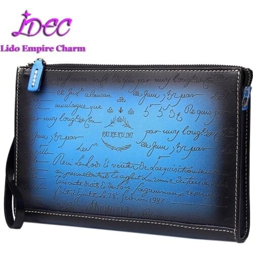 2020 Exotic design Mens Trendy Clutch Bag Personalized Envelope Bag