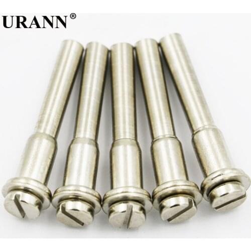 5pcs/lot 3.2/6mm Mandrel Connective Rod Extension Rod for Mini Saw Blade Power Tools Accessories Suit for 10mm Hole Saw Blade