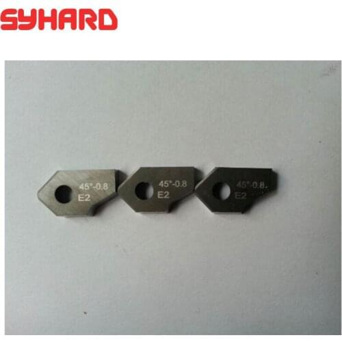 5PCS/LOT QM Valve Seat Reamer Inserts 45/55/60/65/70 Degree One-time Forming Blade Automotive Repair Tool