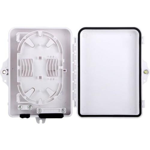 5pcs Optical Fiber Distribution Box 6 core full with SC Adapter Pigtail 1 : 4 Splitter factory wholesale Single mode ftth