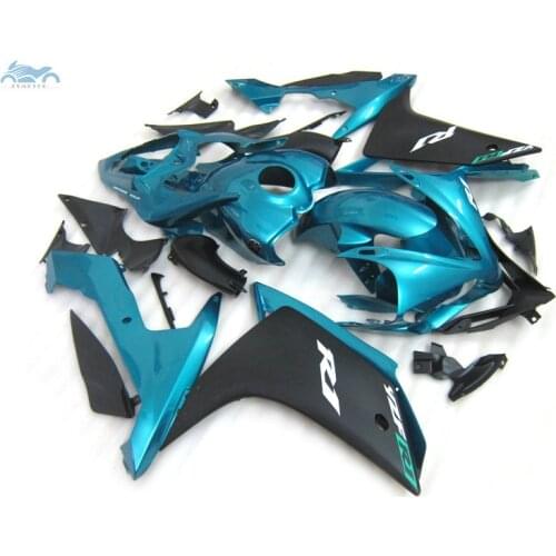 Free 7gifts Injection fairing kit fit for YAMAHA 2007 2008 YZFR1 YZF R1 07 08 green black motorcycle fairings body kits YB11