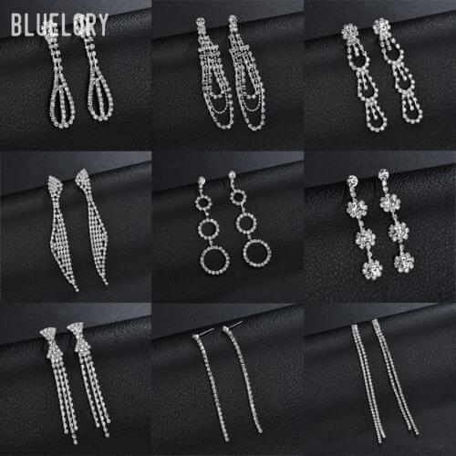 Висячие серьги Bluelory China At AliExpress