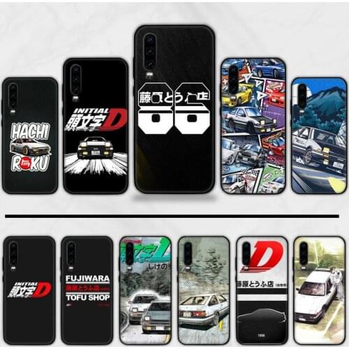 Initial D Anime AE86 Phone Case For Huawei honor Mate P 9 10 20 30 40 Pro 10i 7 8 a x Lite nova 5t