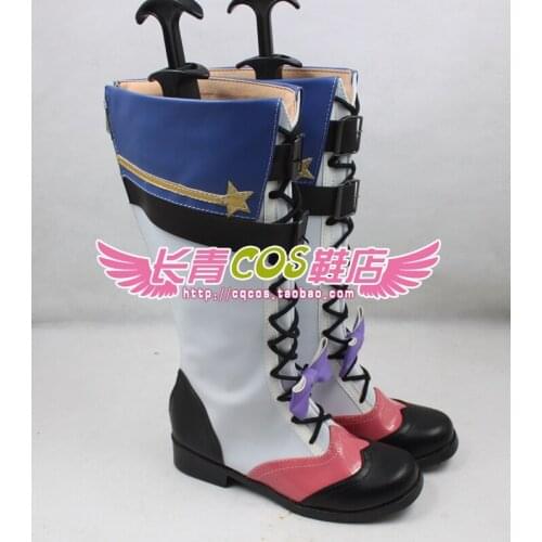 Colopl Rune Story Shizuku Sophora Long Cosplay Shoes Boots C006