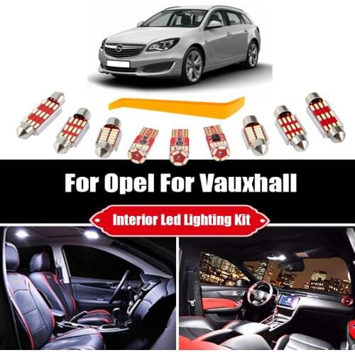 For Vauxhall Opel Insignia A Astra H J K Vectra C MOKKA X Corsa C D E Grandland X Adam Vehicle LED Interior Light Canbus