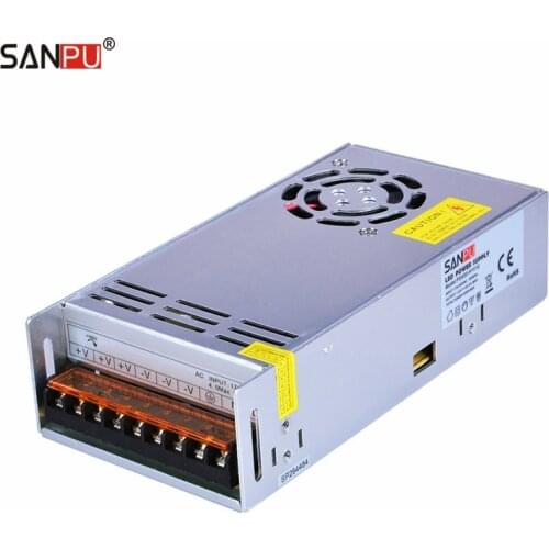 SANPU SMPS 400w 12v LED Power Supply 30a 360w Constant Voltage Switching Driver 110v 220v ac-dc Light Transformer Single Output