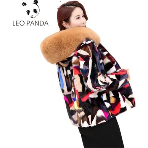 Liopfg Colored Fur Coats